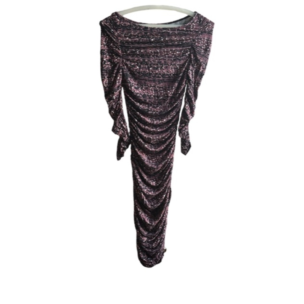 Catherine Maladrino Ruched Dress NWOT SIZE P